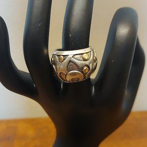 Lanfeld Stirling Silver & 14K Celebrate Ring